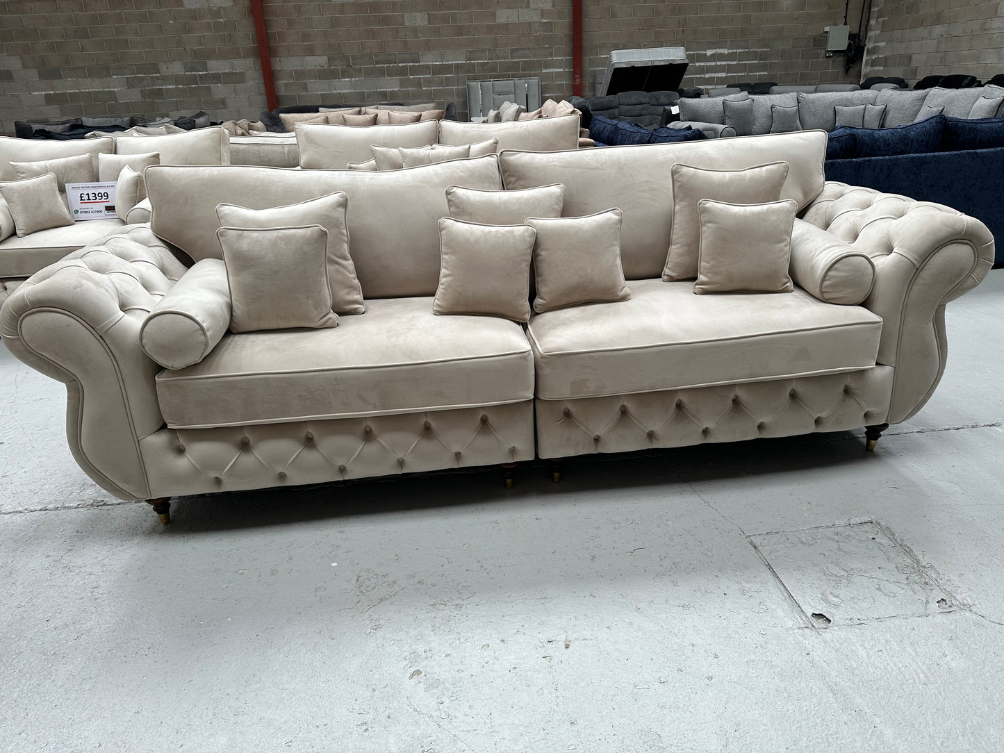 Royale Rio Chesterfield 3+2 Sofa Set