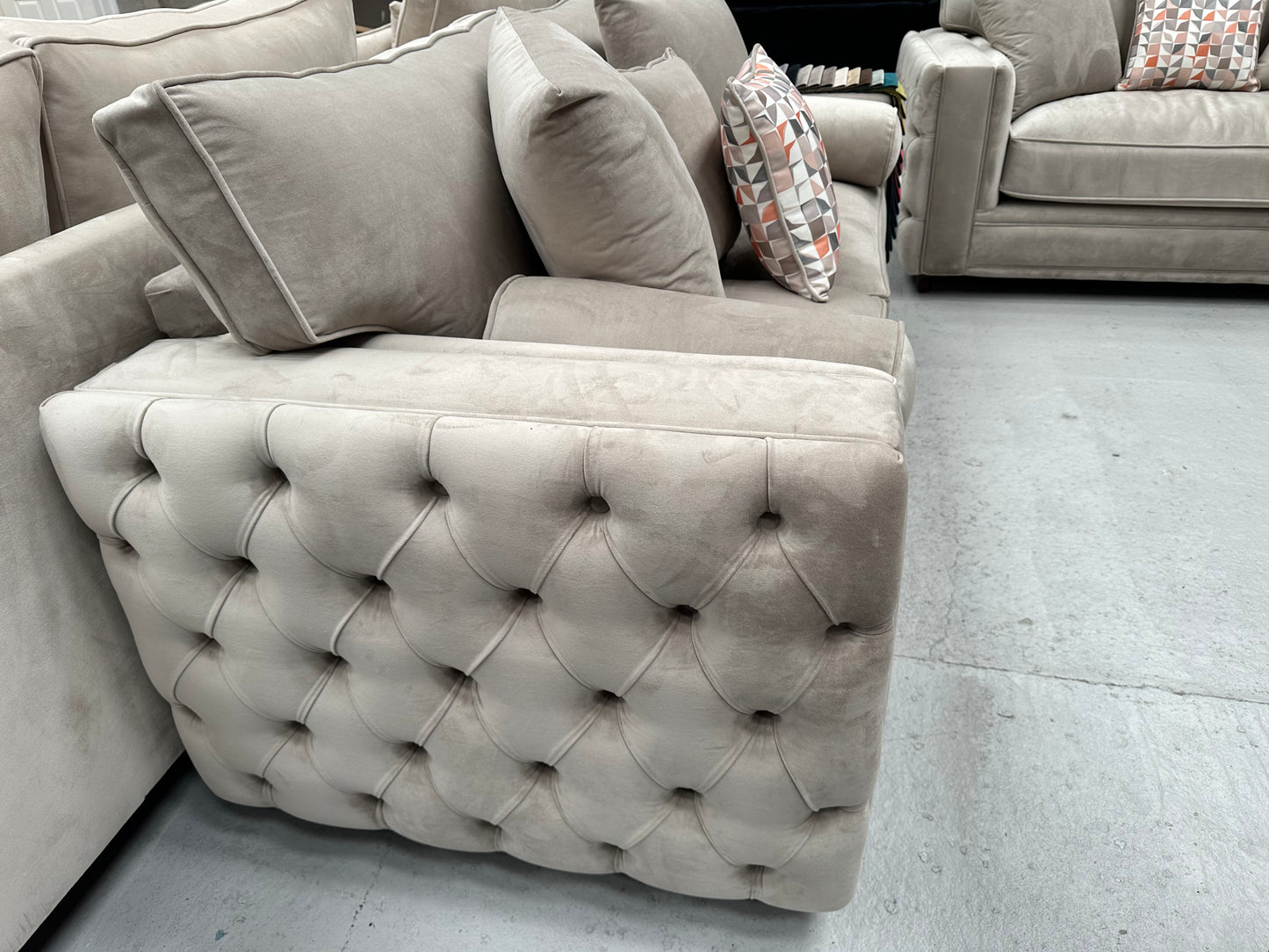 Royal Mayfair Chesterfield Corner Sofa