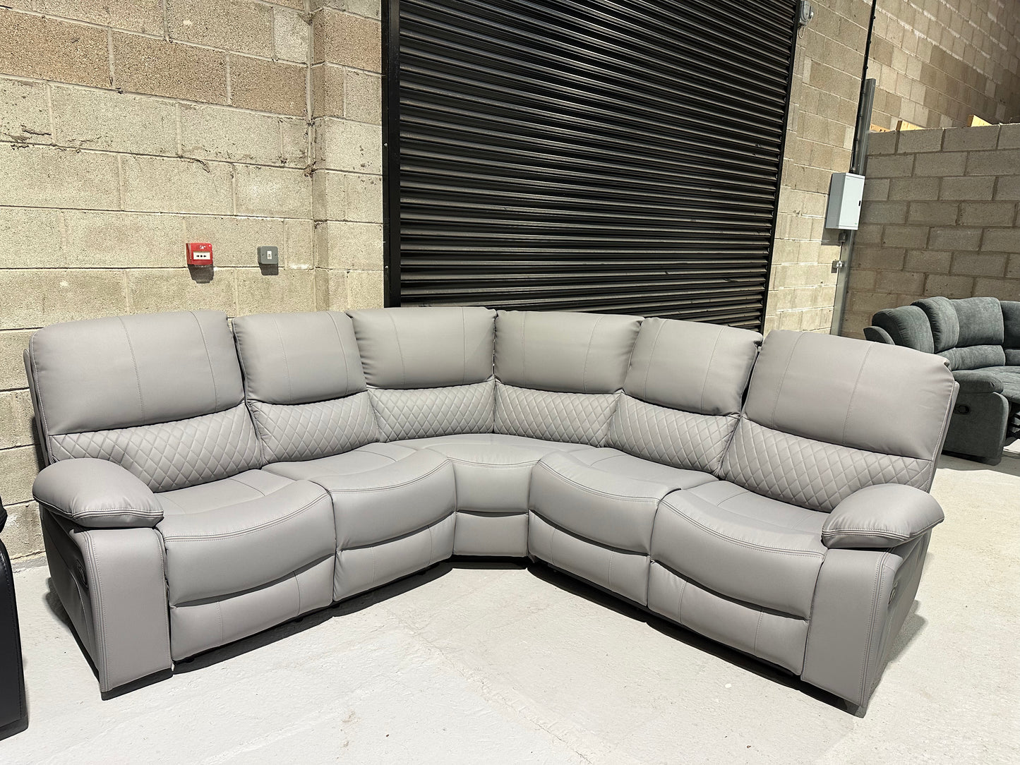 Rita Leather Corner Recliner