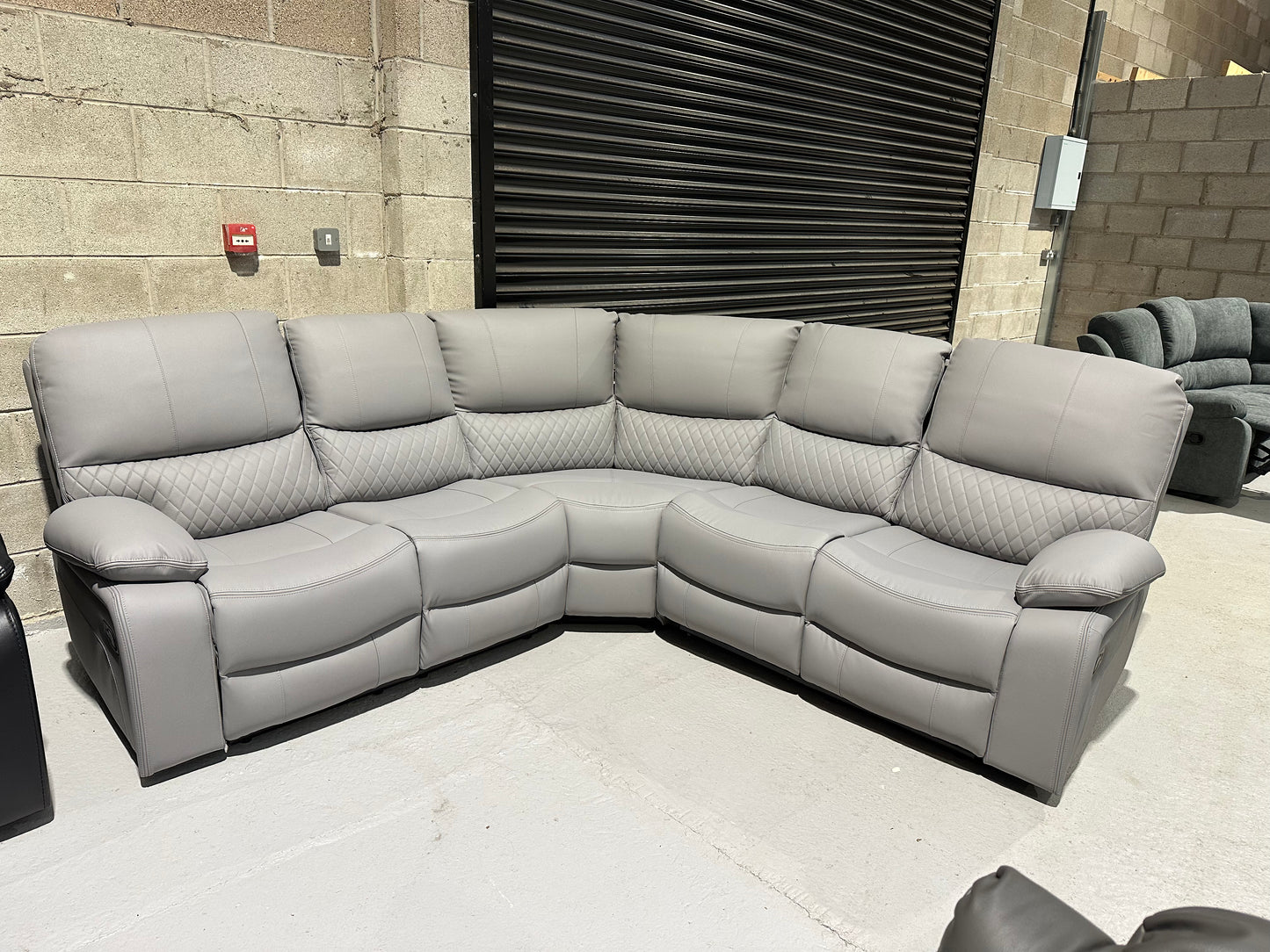 Rita Leather Corner Recliner