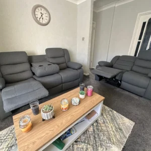 Sorrento 3+2 fabric manual recliner