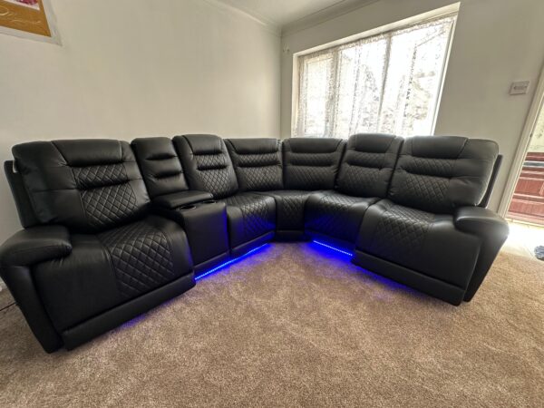 halifax corner elctric recliner