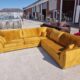 Luxe Mustard plush velvet